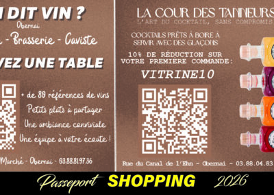 Qui dit vin? / La cour des Tanneurs